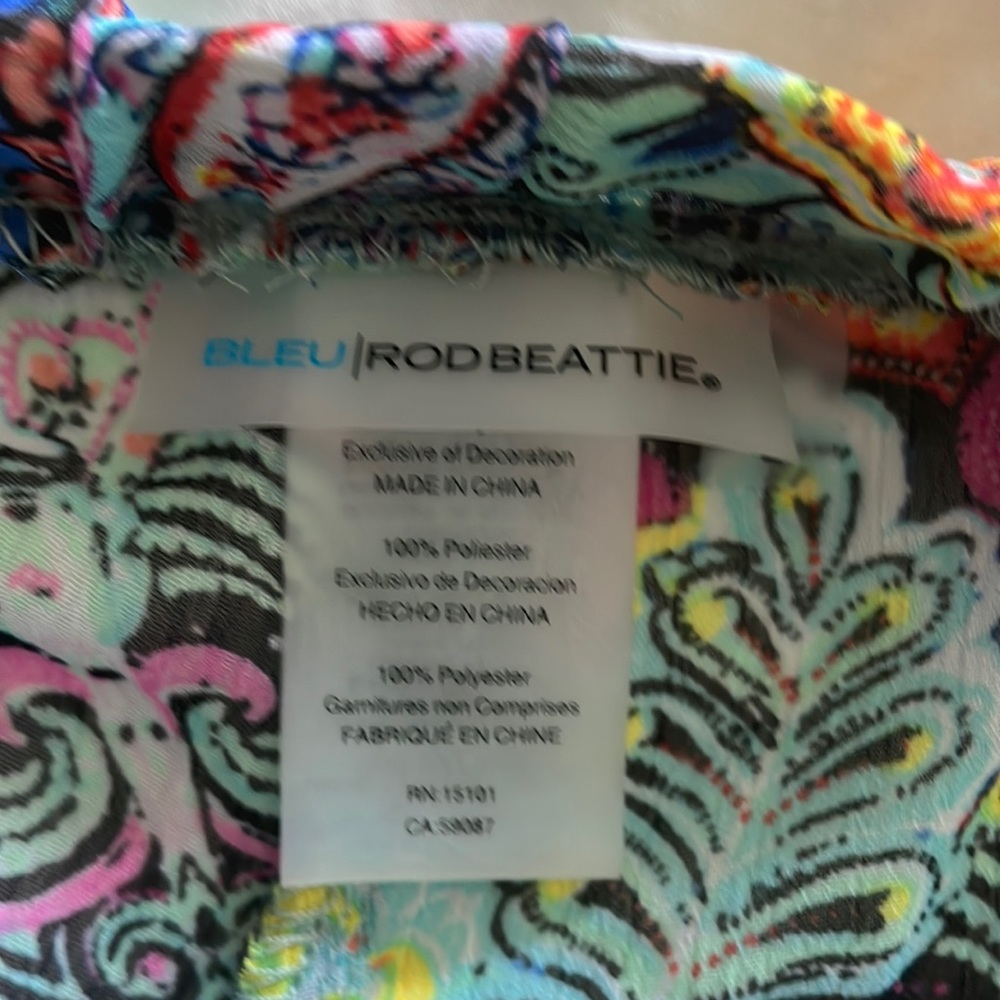 Bleu Rod Beattie palazzo beach pants